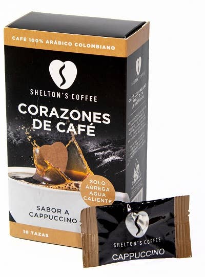 Shelton's Coffee – wholesale Instant coffee/espresso – Shelton's Instant Coffee Hearts Cappuccino Flavour2