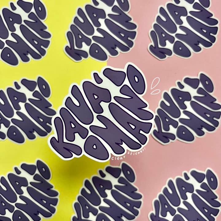 GLTCHGIRL - Wholesale Sticker - nā moku sticker6