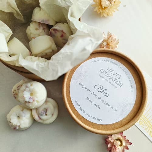 Bergamot & Ylang-Ylang | Bliss | Botanical Aromatherapy Wax for wholesale by Nicki's Aromatics