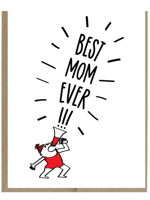 Carte de vœux « Meilleure maman du monde » pour la vente par Harmony Art Shop