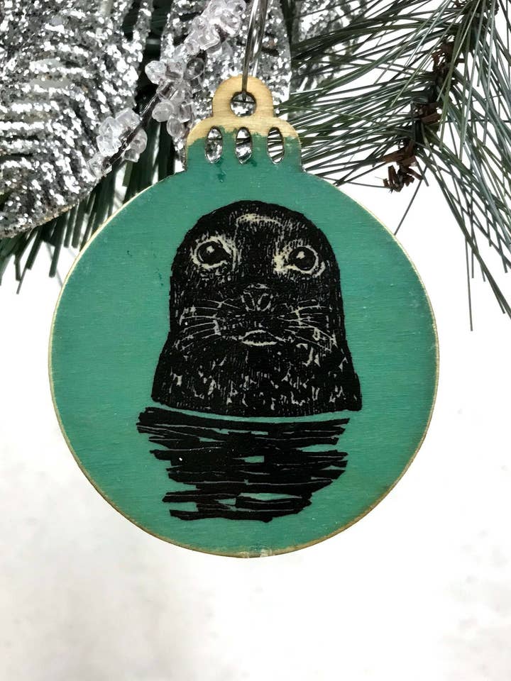 Ornamento Selo Harbor por atacado de Streetlightbirds