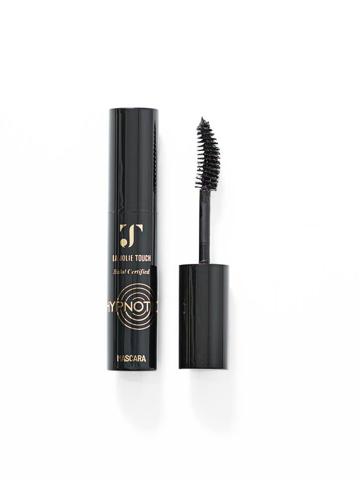 Máscara de cílios fácil de aplicar com pincel curvado por atacado de la jolie touch