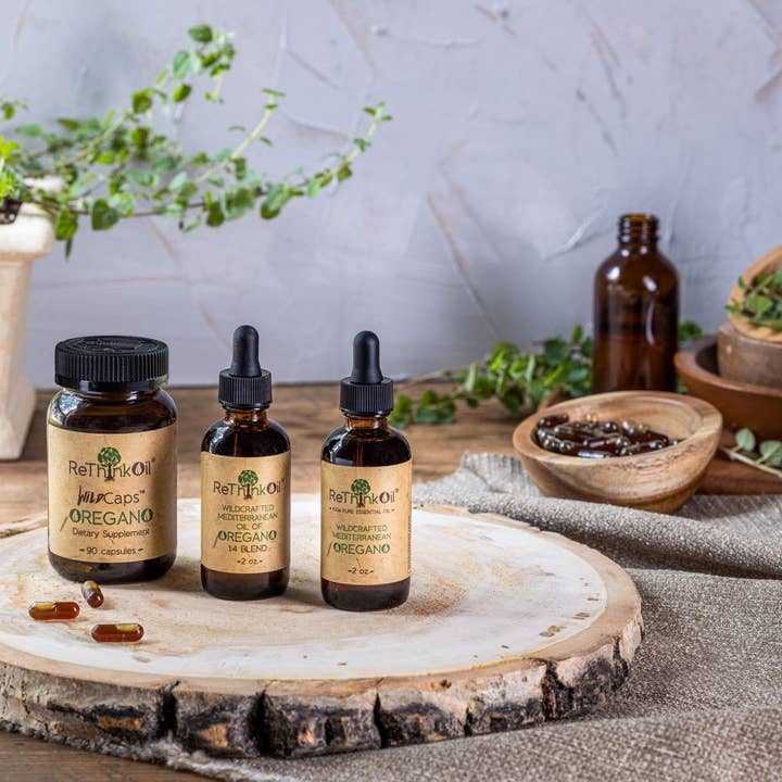 ReThinkOil - Wholesale Oral Supplement/Vitamin - Wild Mediterranean Oil of Oregano