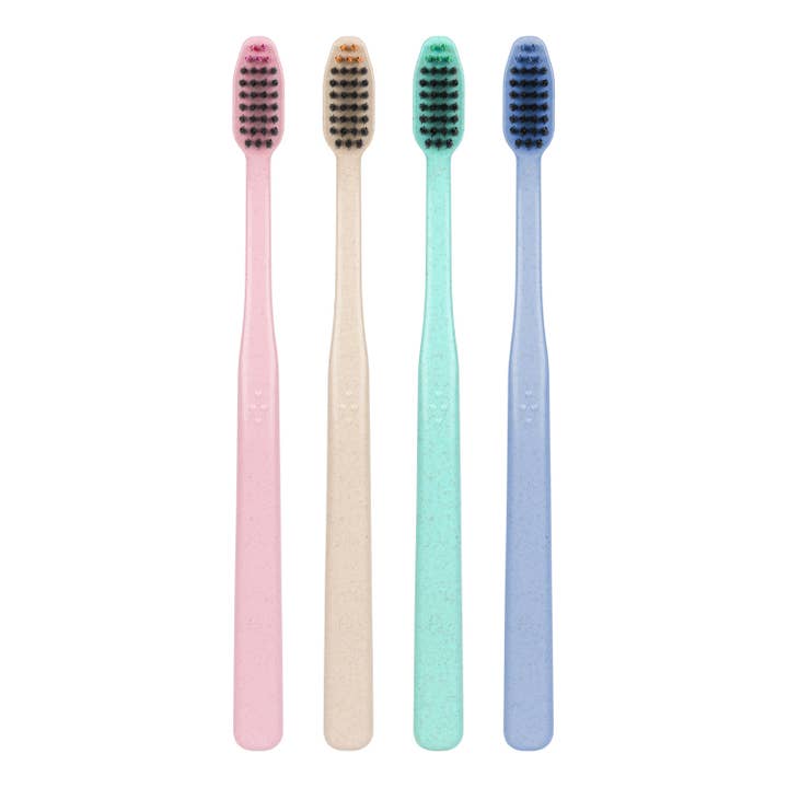 Lindo - Wholesale Toothbrush - Lindo Biodegradable Toothbrush - 4pcs/pk