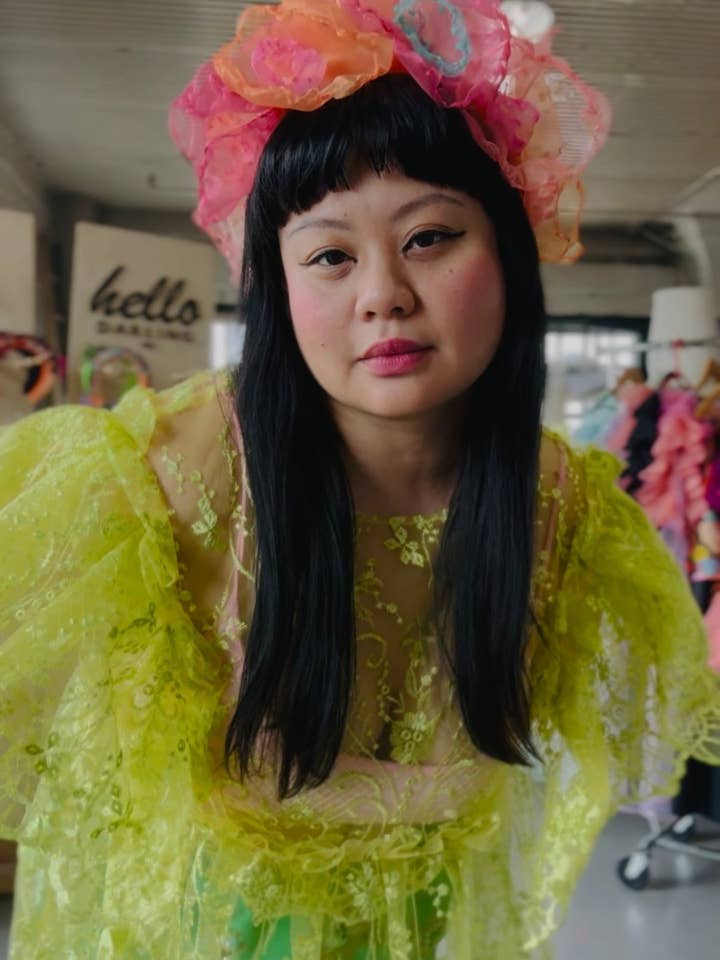 Hello Darling - Wholesale Dress - Women's - Preorder the Citrus Chartreuse Lace Dress3