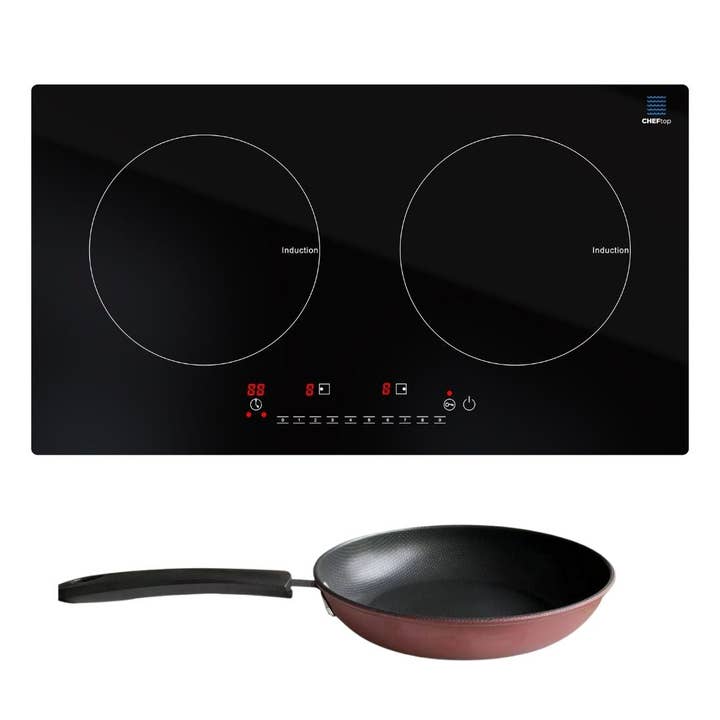DRINKPOD LLC - Wholesale Kitchen Appliance - CHEFTop Pro - Dual Burner Induction Cooktop With Optional Induction Pan (Copy)7