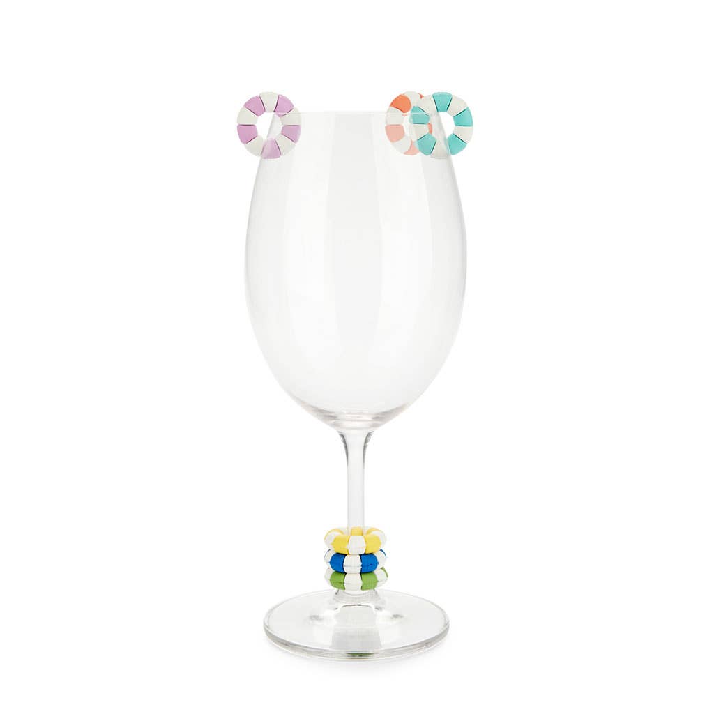 Balvi - Wholesale Wine/Cocktail Glass Markers - Brand cups, Floats, Surt colors. , plastic2
