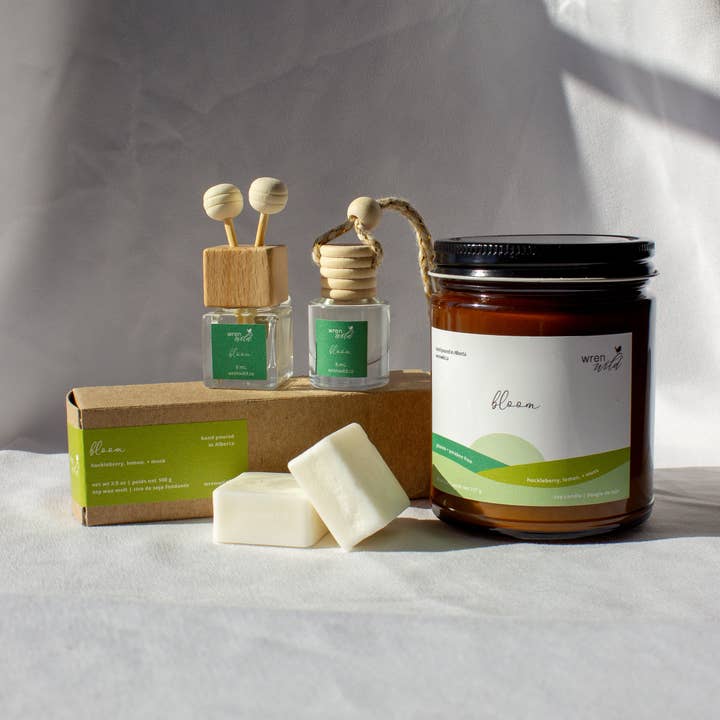Bloom | huckleberry, lemon, + musk for wholesale by Wren Wild
