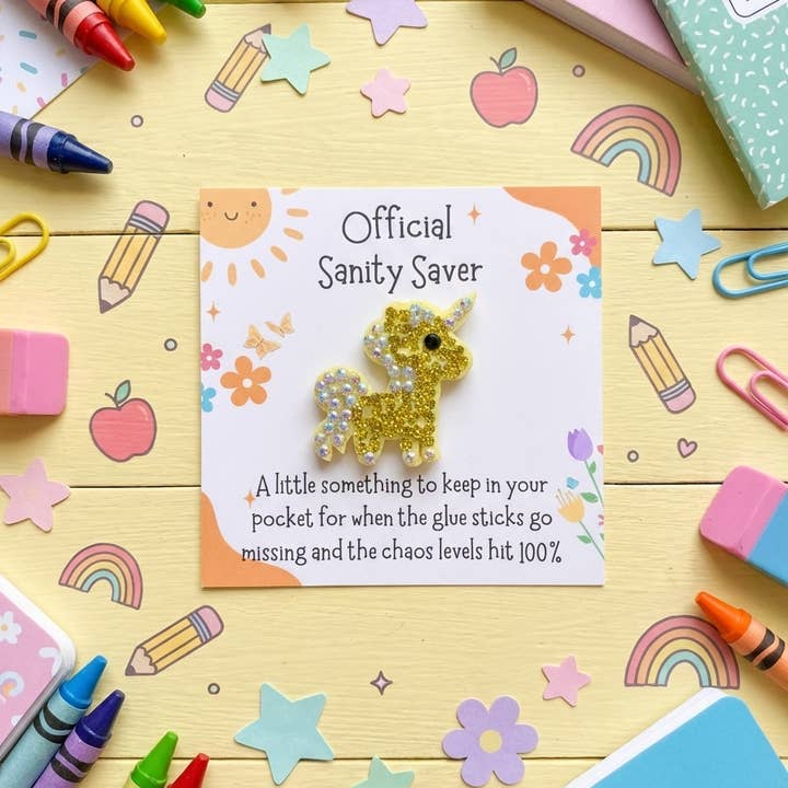 Unicorn Pocket Hug Keepsake Token For Teacher Appreciation for wholesale by Pocket Hugs Co