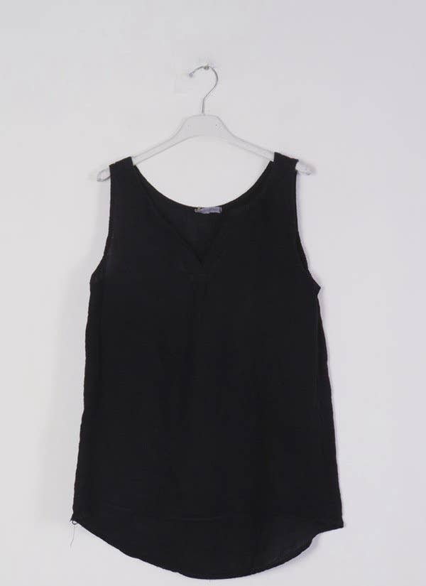 LÉA & LUC - Wholesale Tunic - Women's - 100% Linen Tank Top REF. 3800919