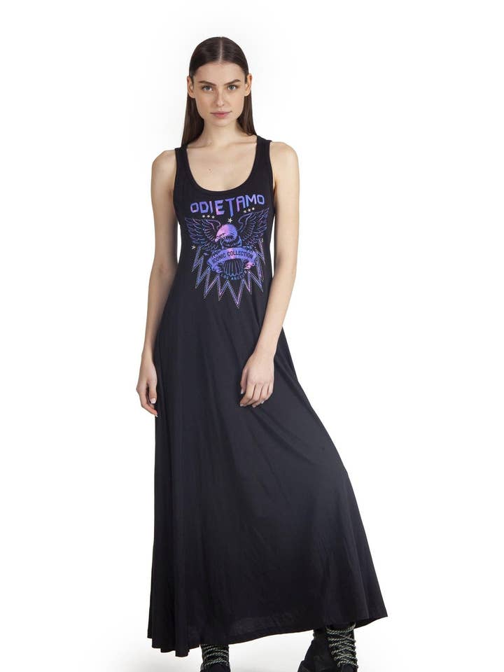 Jurk met lange tanktop voor wholesale door ODI ET AMO