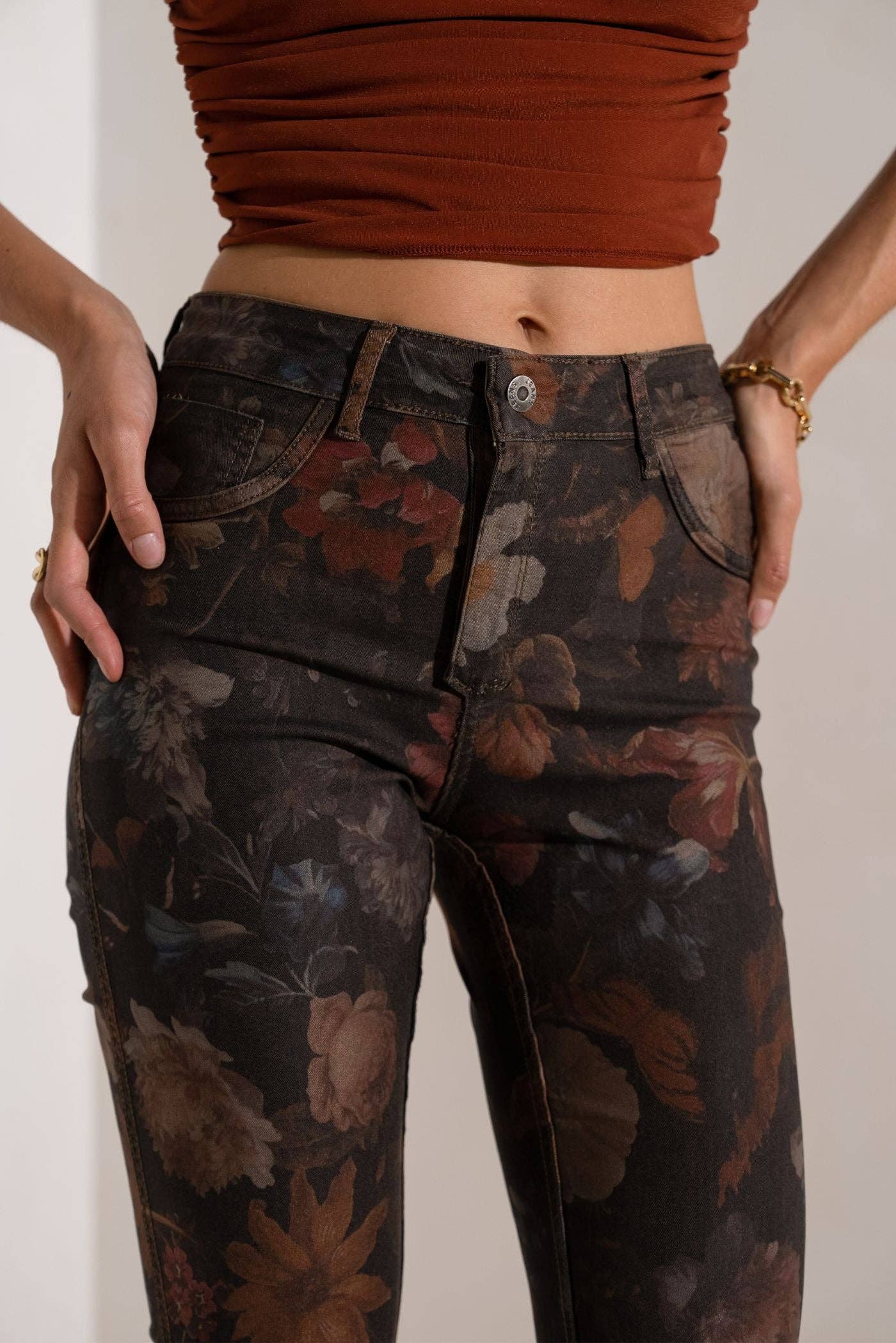 ONADO - Wholesale Pants - Women's - Estelle Taupe pants3