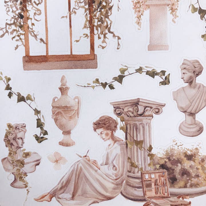 Chapteries - Wholesale Sticker - Sticker sheet - Antique Treasures4