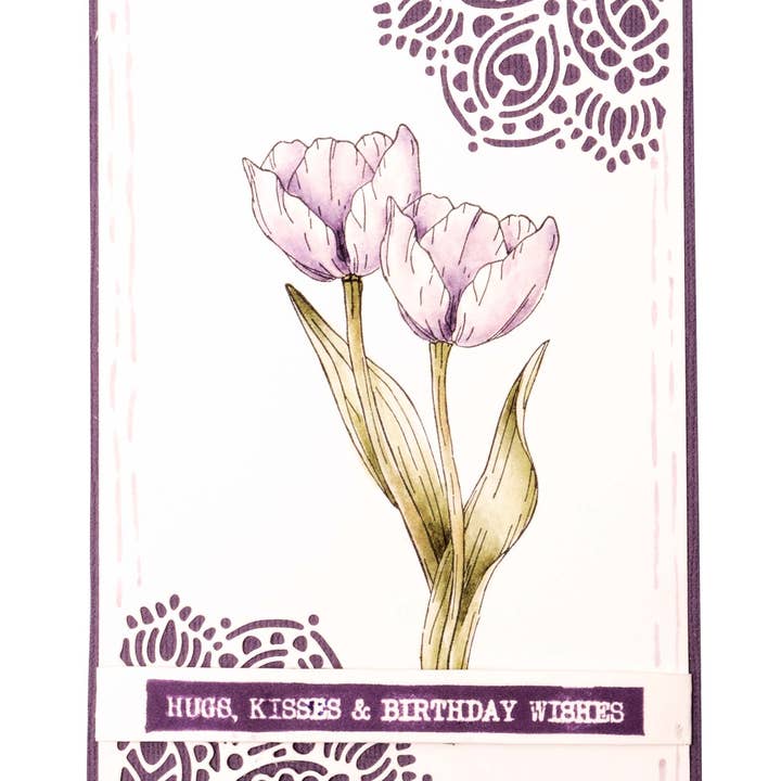 Ecstasy Crafts Distributing - Wholesale Decoratieve stempel - JMA Clear Stamp Sentiments & Wishes Essentials 105x210x3mm 20 stuks nr.3403