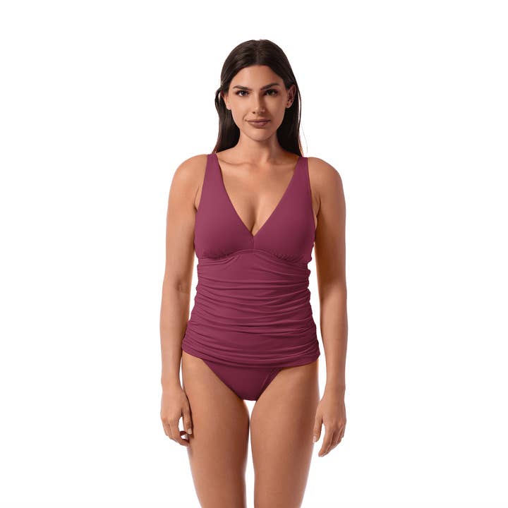 AMBER V-HALS TANKINI TOP voor wholesale door Jantzen