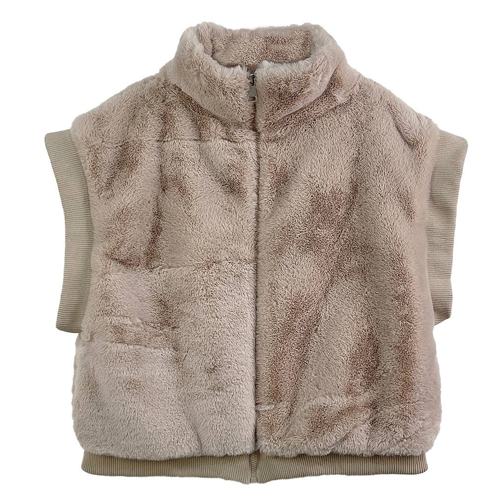 Fashion City - Venta al por mayor Chaleco de abrigo - Mujer - Chaleco cálido y acogedor de piel suave para la moda de otoño-invierno26