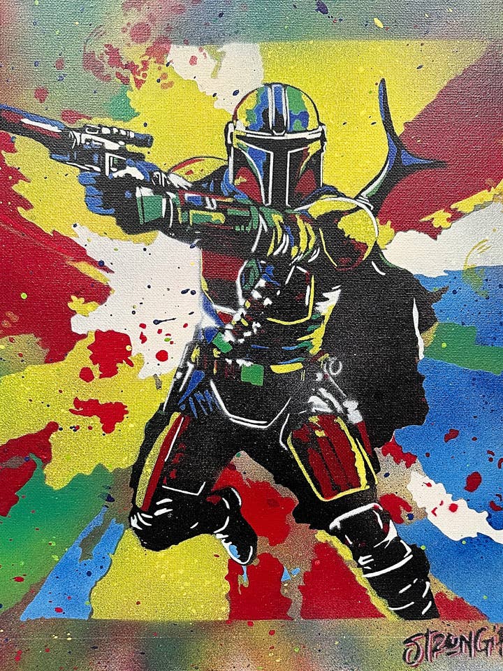 "Manda" Art Prints for wholesale by Art For Dudes