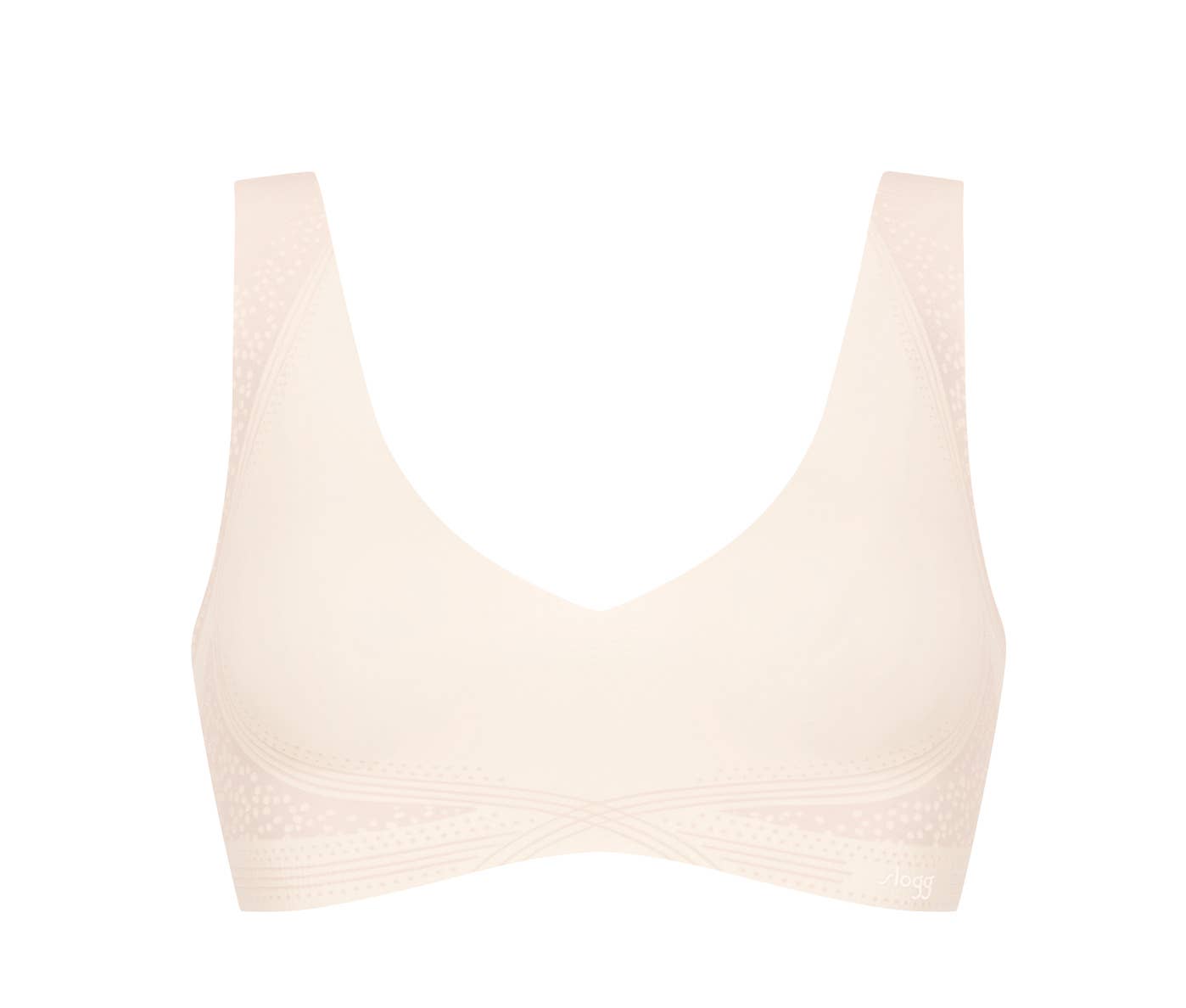 Sloggi – Engroshandel Bh - Dame – Sloggi Zero Feel N Ex - behagelig trådløs bh med v-udskæring3