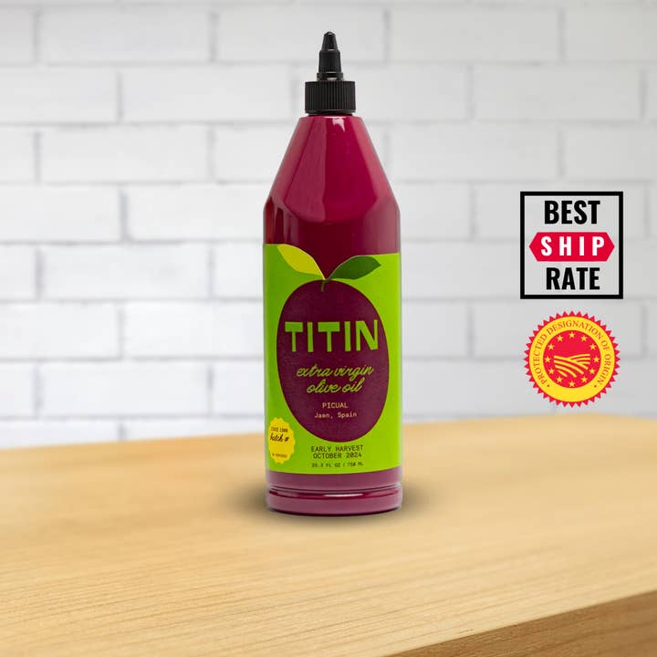 Casacella Foods - Wholesale Olive Oil - Titin Finishing Picual Olive Oil Intense Flavor 750ml-6/case