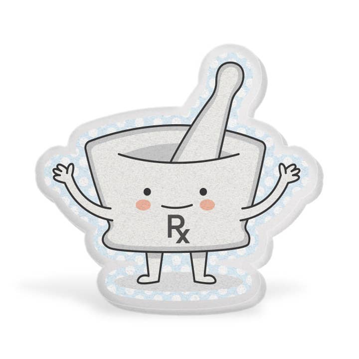 OUTSIDE THE BOX, LLC - Wholesale Lapel Pin/Button - Rx Mortar & Pestle Acrylic