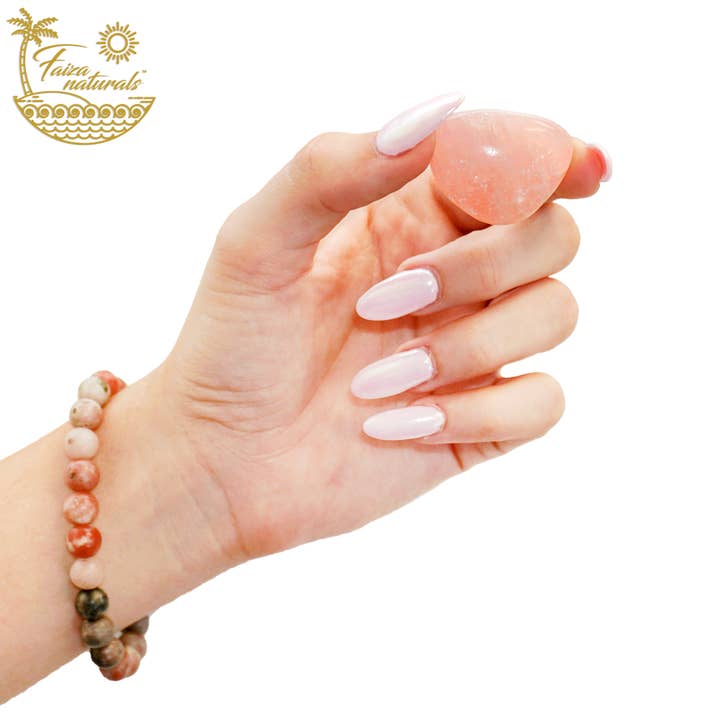 Faiza Naturals - Wholesale Spiritual Stone/Crystal - Rose Quartz Tumbled Crystals Bulk
