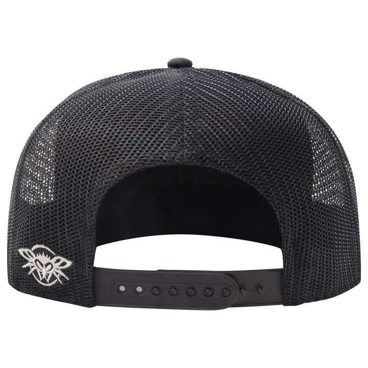 Black Flys Eyewear - Wholesale Trucker Hat - Unisex - Fly Bomber Flip-Bill Trucker