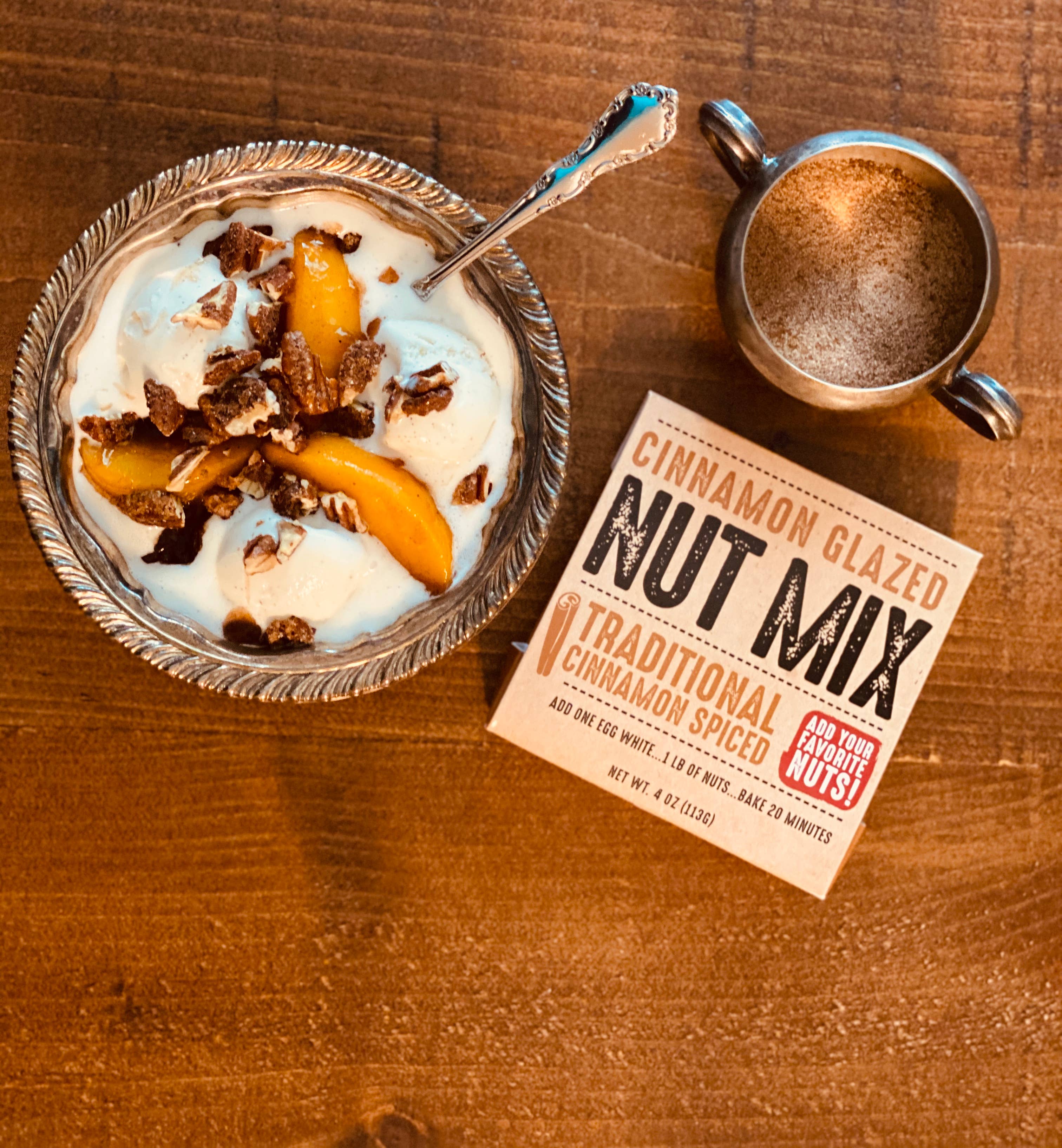 Backyard Safari Spice Co - Wholesale Nuts - "Cinnamon Glazed Nut Mix" Seasoning Mix3