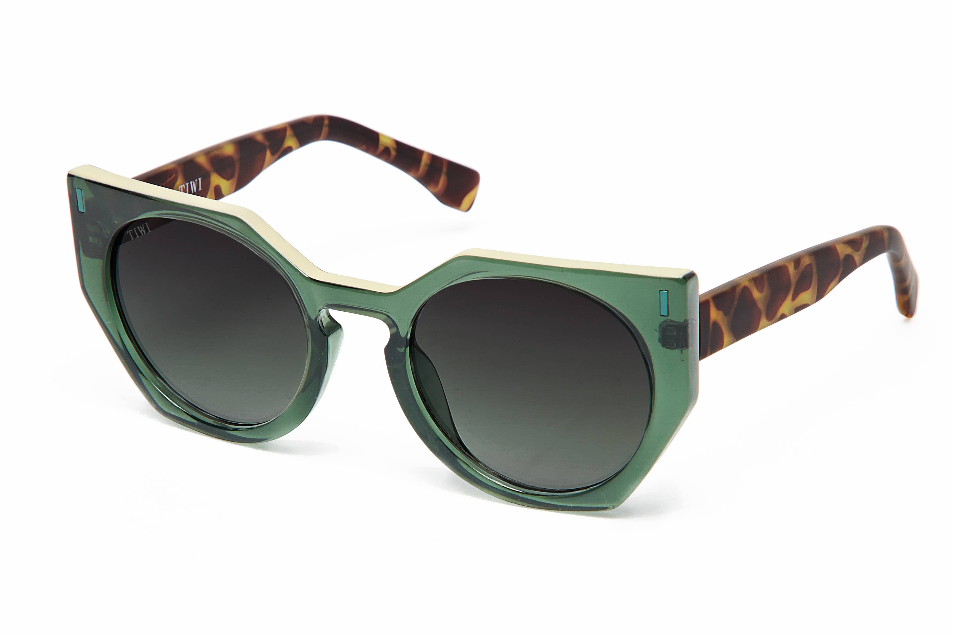 TIWI - Wholesale Sunglasses - Women's - sunglasses crystal green-beige top line 1