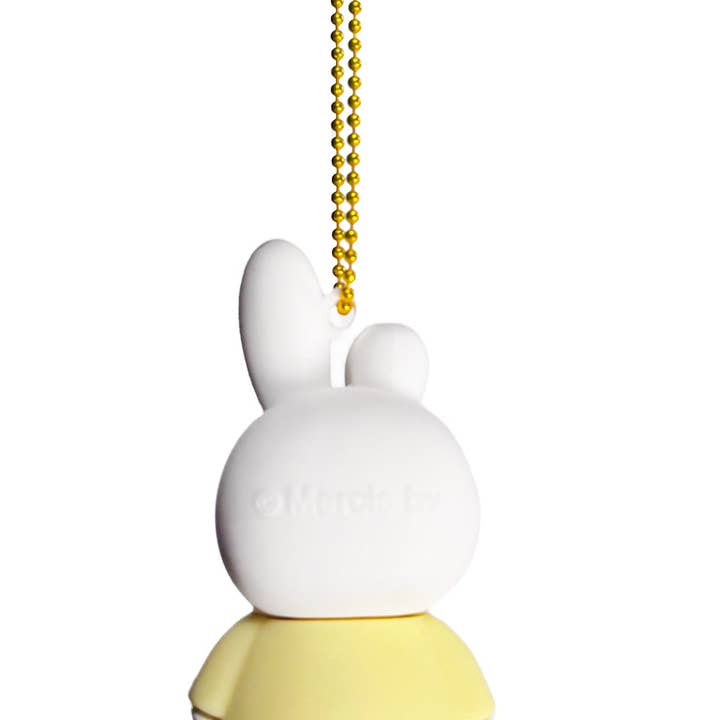 LASR - Wholesale Keychain - Women's - Miffy Rubber Mascot Keychain in Yellow