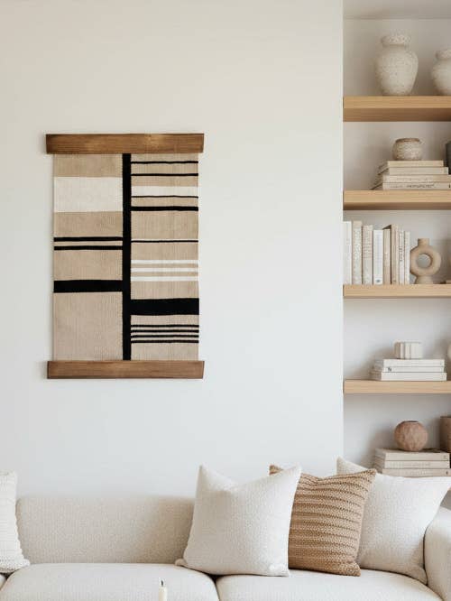 Aila Handwoven Cotton Large Wall Hanging for wholesale by Mumo Toronto Inc