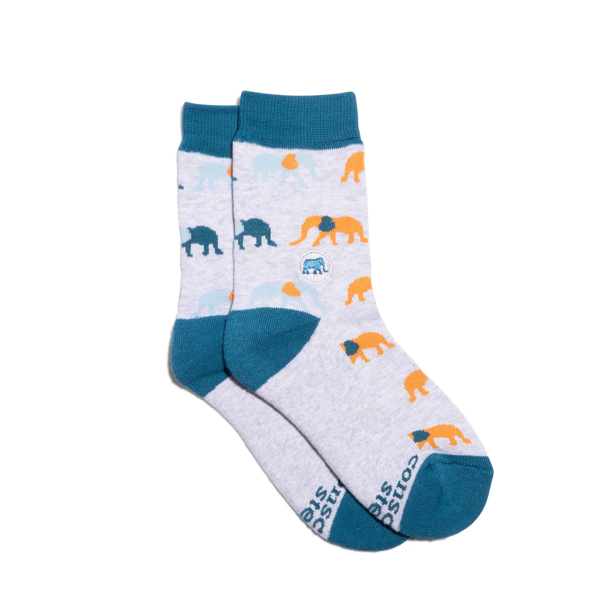 Conscious Step - Wholesale Socks - Kids - Kids Socks that Protect Elephants1