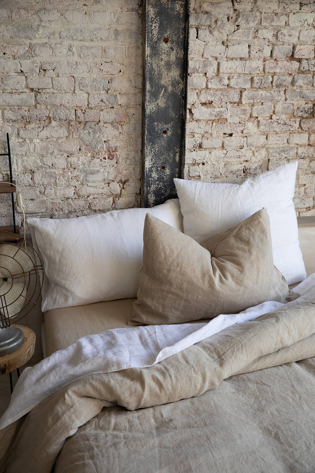 Maison Vivaraise & La Cerise sur le Gâteau - Wholesale Duvet Cover - Zeff Natural Stonewashed Duvet Cover 240 x 2202