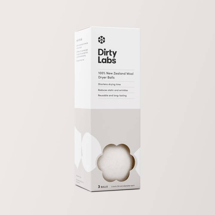 Dirty Labs - Wholesale Dryer Balls - 100% New Zealand Wool Dryer Balls