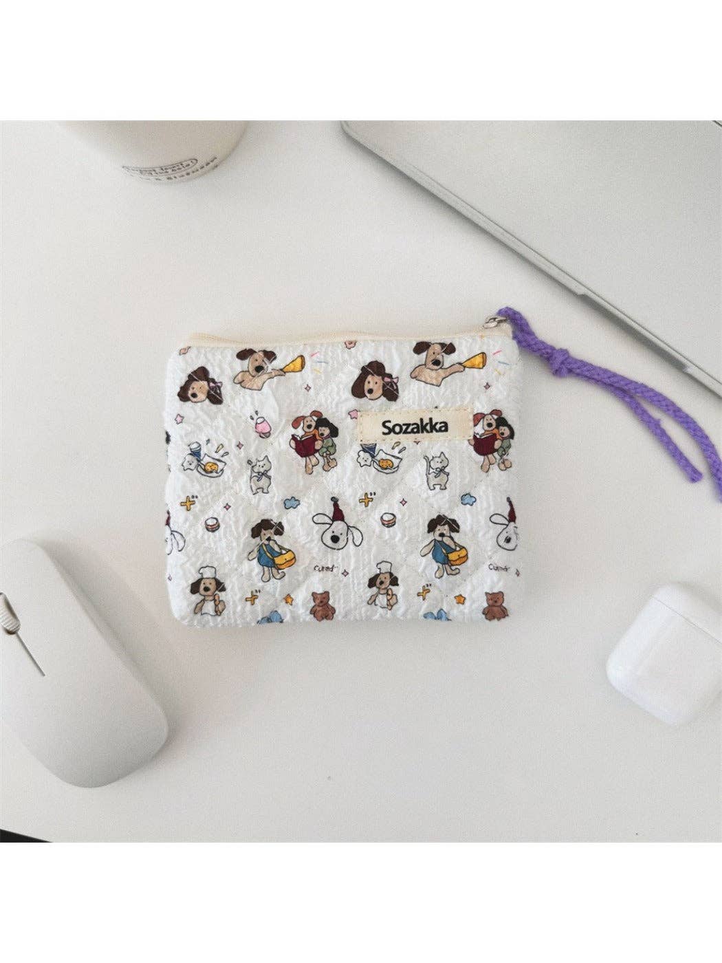 Funkyrel® Atzbranding Limited - Venta al por mayor Monedero - Mujer - Cosbai - Monedero y Bolsa Suave con Estampado de Animales7