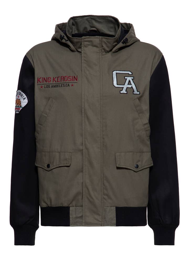 Övergångsjacka "Los Angeles C.A." för wholesale av KING KEROSIN