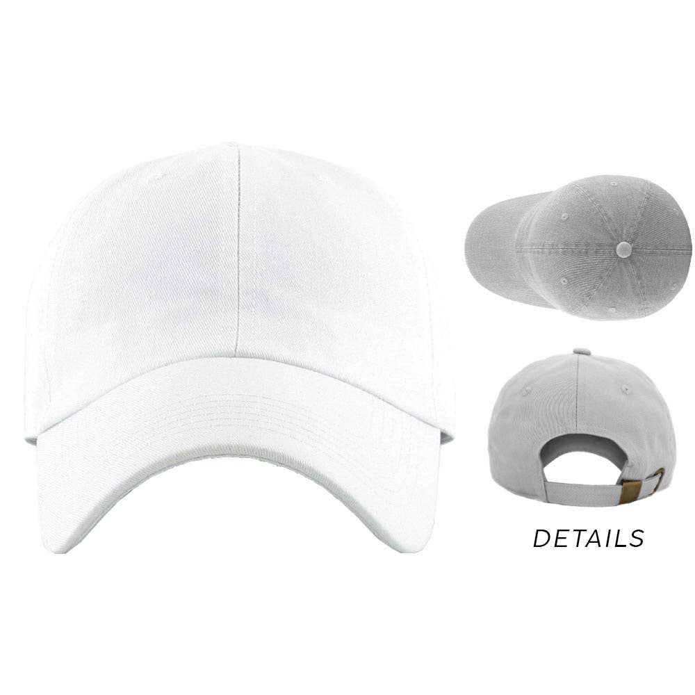 Sensibling Corp. - Wholesale Baseball Cap - Unisex - Solid Baseball Cap27