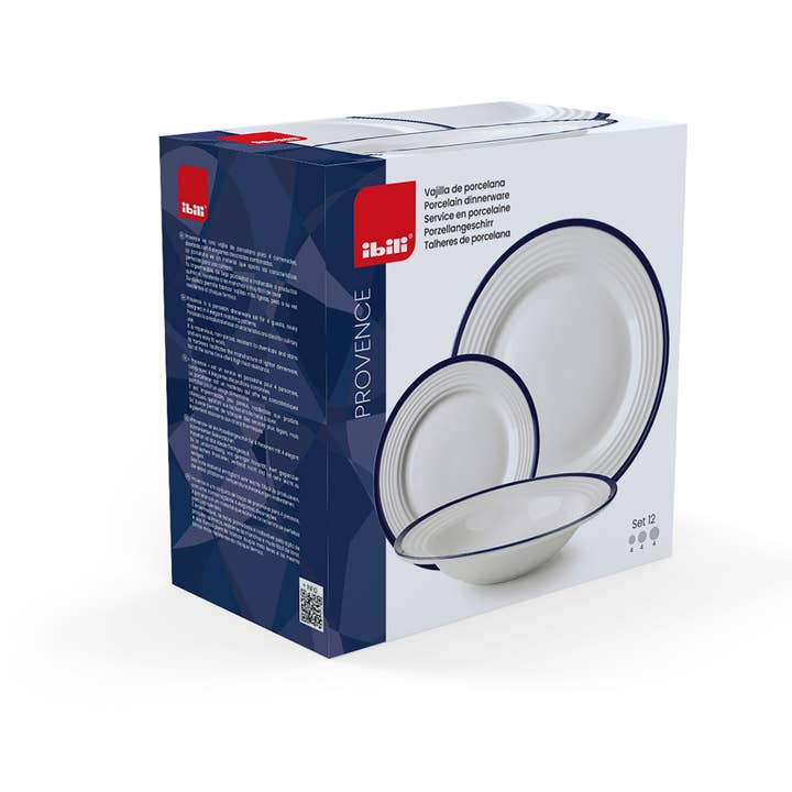 Ibili - Wholesale Dinnerware Set - Set 12 Pieces Provence - IBILI4