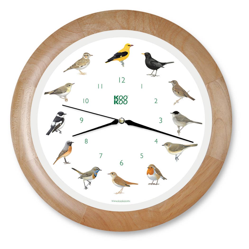 KooKoo GmbH - Wholesale Wall Clock - KOOKOO Songbirds wall clock2