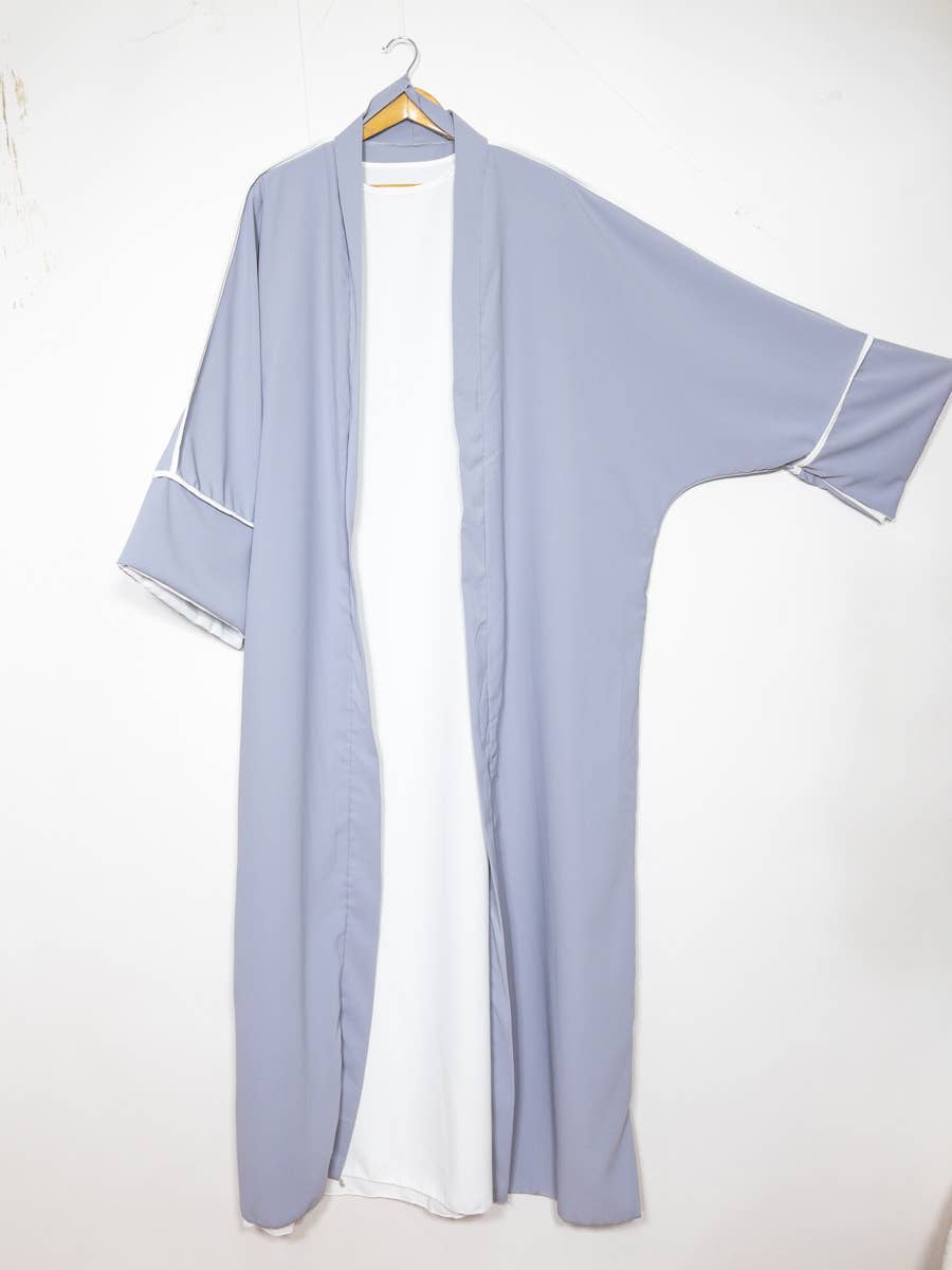 IDEAL OUTFIT - Vente Kimono – femme - kimono avec débardeur deux pièces en soie de Médine 2373pk27