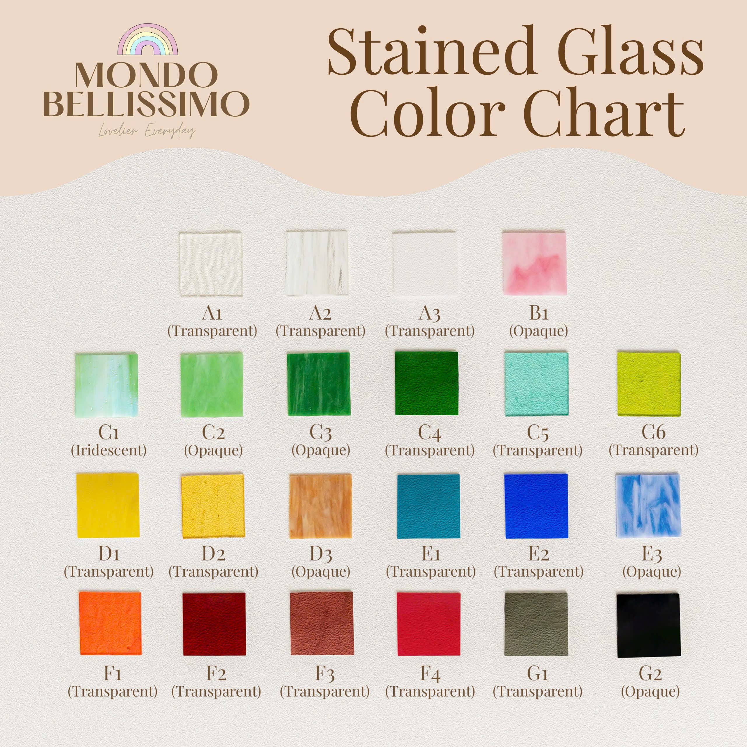 MondoBellissimo - Vente Attrape-soleil - Ornements de sapin de Noël en vitrail pour décoration de fête F912