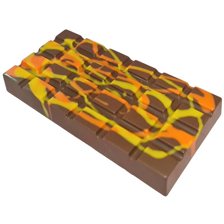 Poppy's Chocolate - Wholesale Chocolate bar - Honeycomb Crunch Bliss Block1