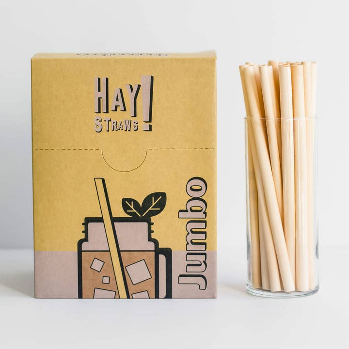 Jumbo Straw  - Full Case for wholesale by Hay Straws