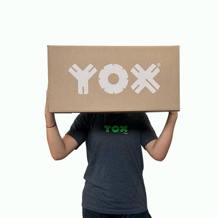 YOX - Wholesale Building Set - Kids - Mixed Case - YOX Tops + Box of YOX