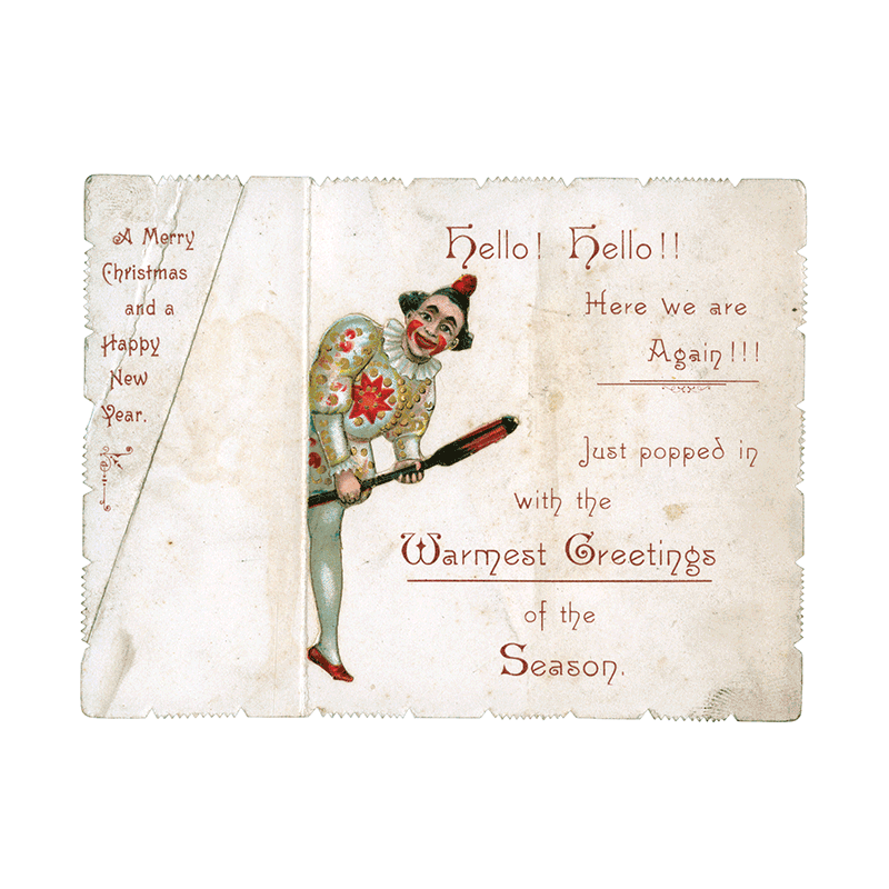 Laughing Elephant - Wholesale Postcard - We Wish You a Crazy Christmas Postcard Book -  Postcards20