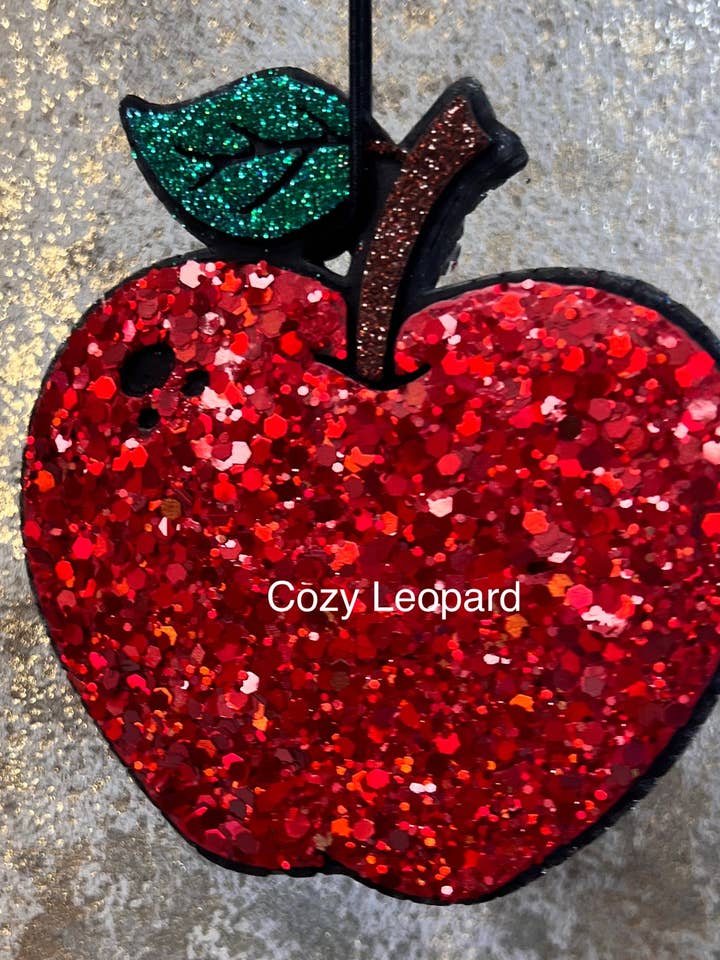 Apple Car Freshie for wholesale by Cozy Leopard Boutique