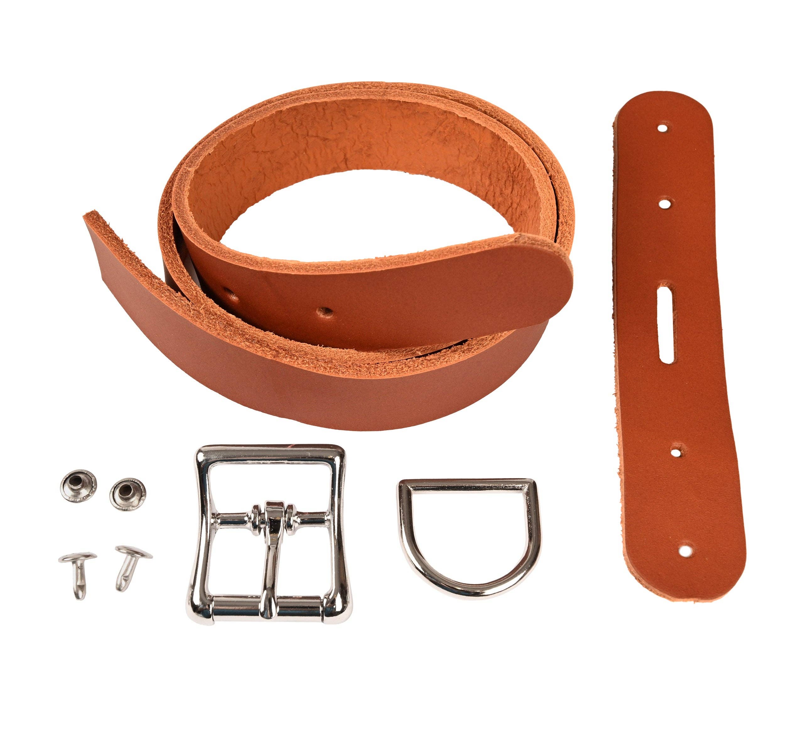 Tan Leather Dog Collar Kit - Torino Leather for wholesale on Faire1