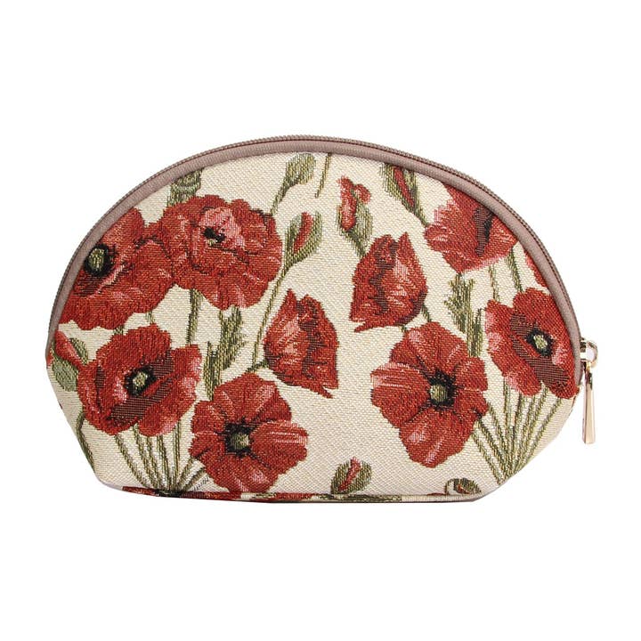 COSM-POP | Poppy Cosmetic Make Up Bag for wholesale by SignareArt
