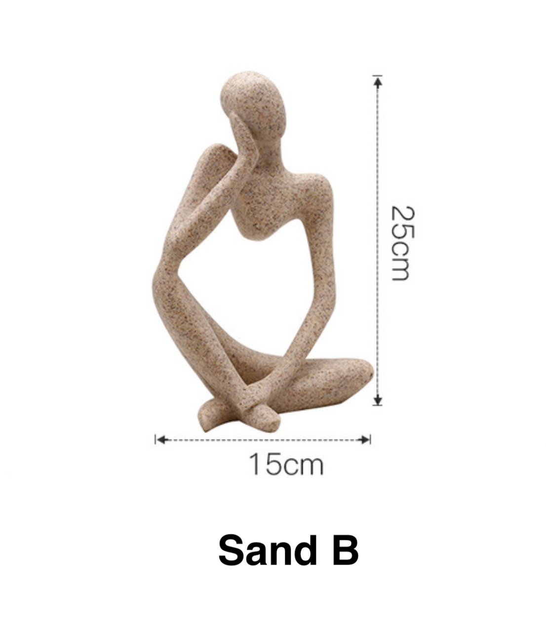 Homerely (We Cover All Import Duties) - Wholesale Decorative Figurine - Nordic Abstract Thinker Figurines1