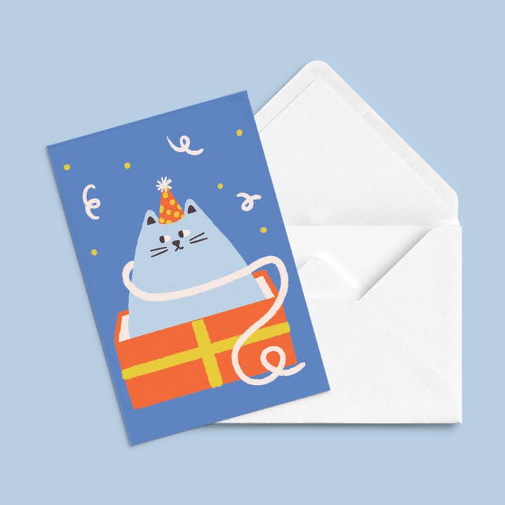 Anne-Julie Dudemaine - Wholesale Birthday Card - Carte de souhait 'Raymonde d'anniversaire'1