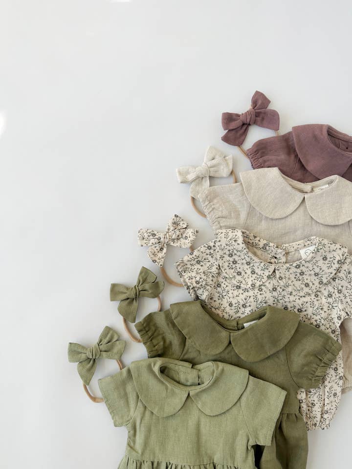 OLIVE & CRADLE - Wholesale Bodysuit (Non-Footed) - Baby - Allie Bubble Romper